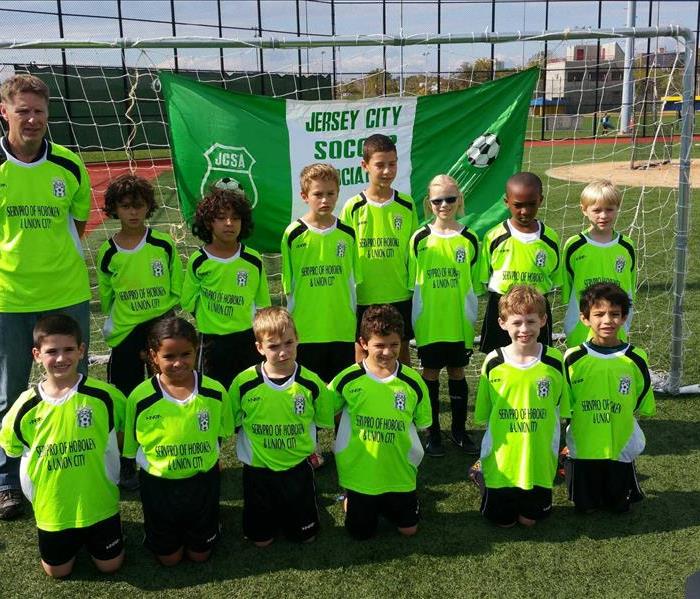 The SERVPRO of Hoboken/Union City Youth Soccer Team
