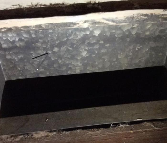 The ducts after we throughly cleaned them. 